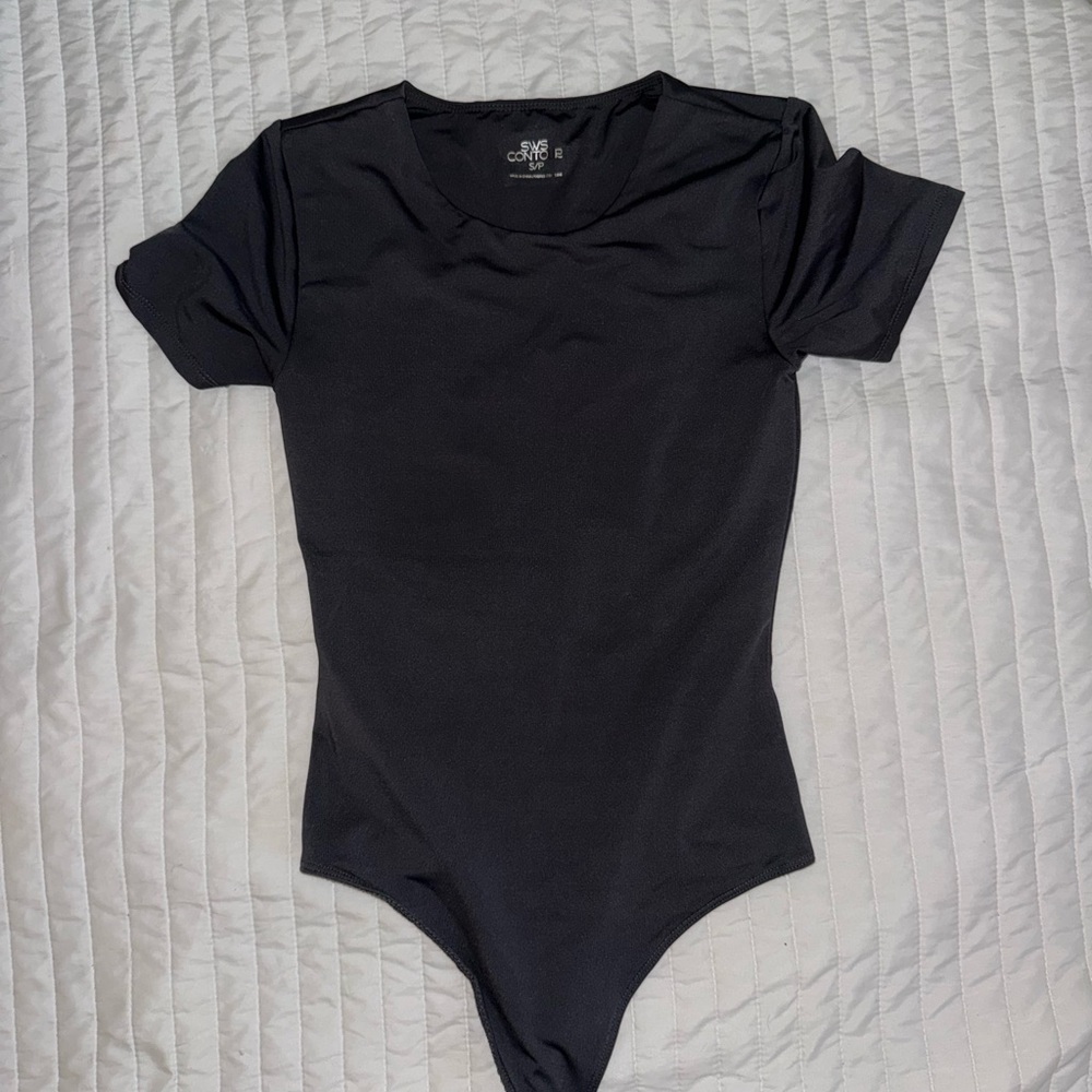 Charlotte Russe Black Bodysuit